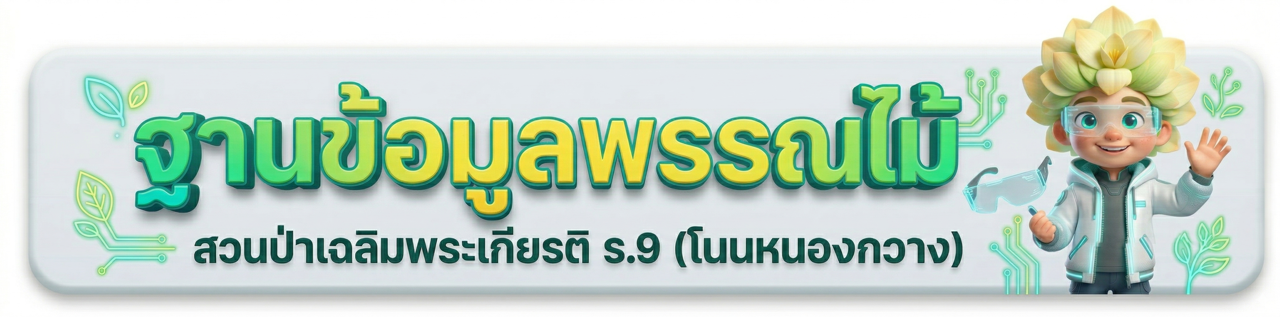 ฐานข้อมุลพรรณไม้ 